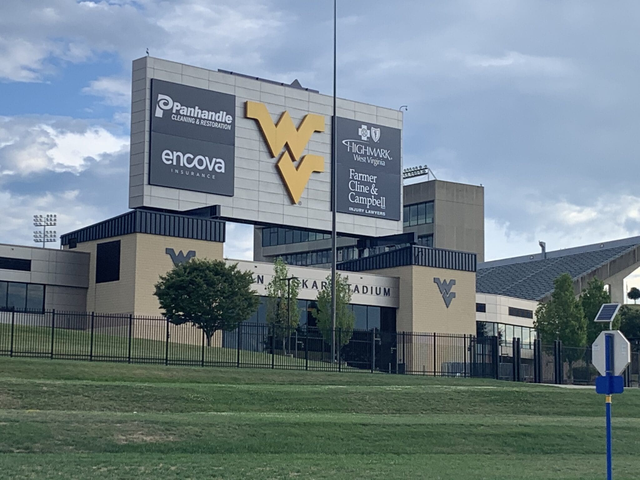 WVU Football Milan Puskar Stadium stock