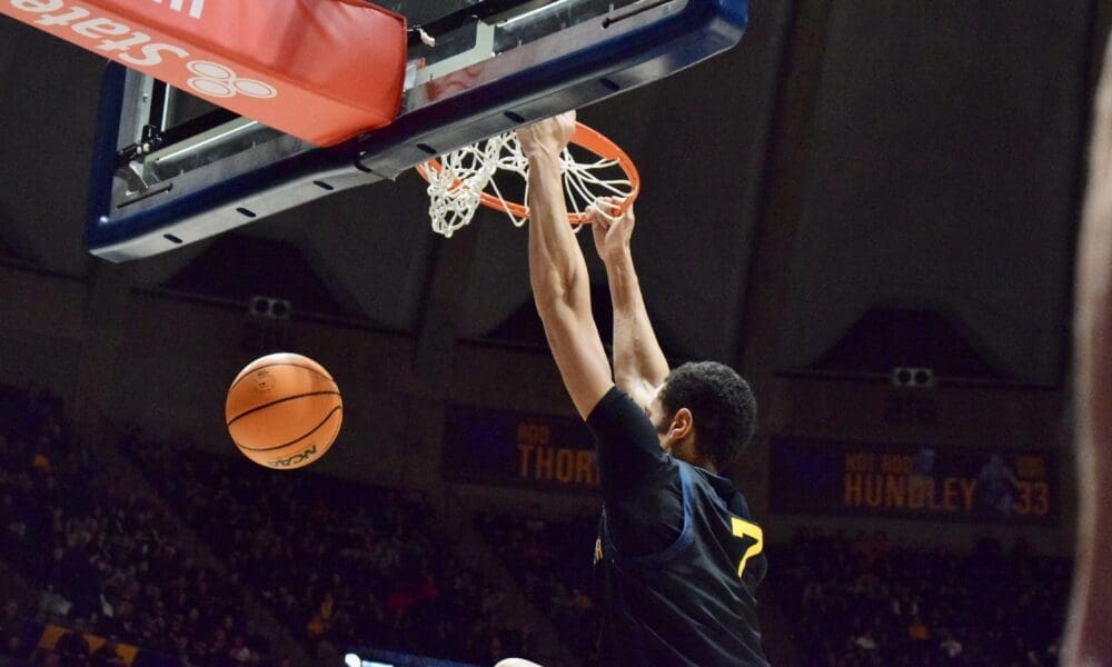 WVU Basketball Jesse Edwards