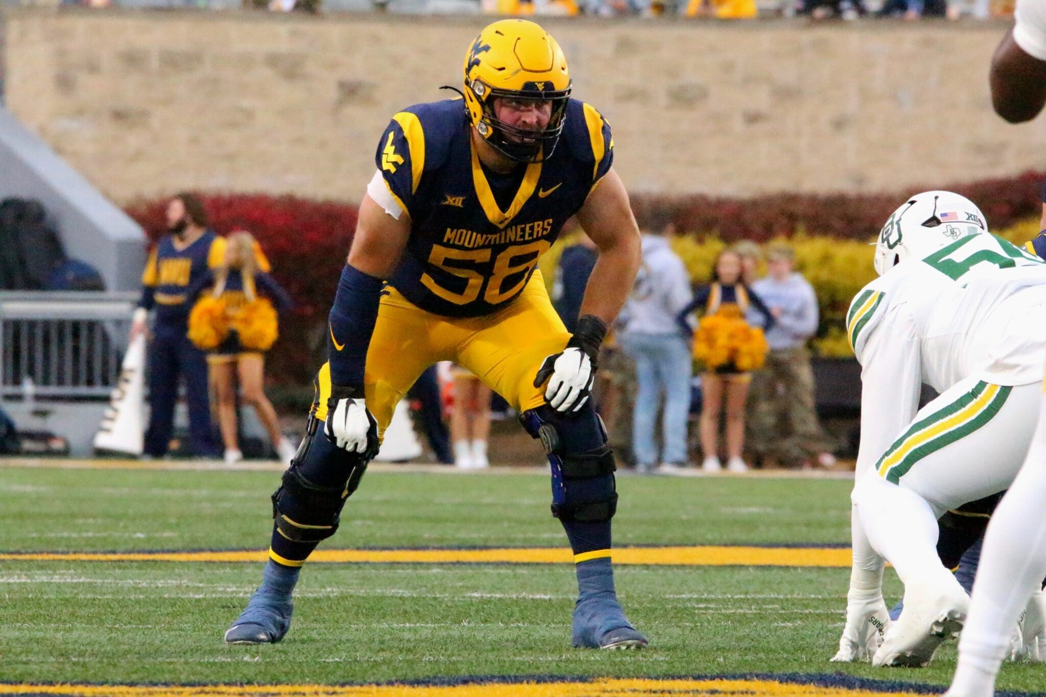 WVU Offensive Lineman Nick Malone
