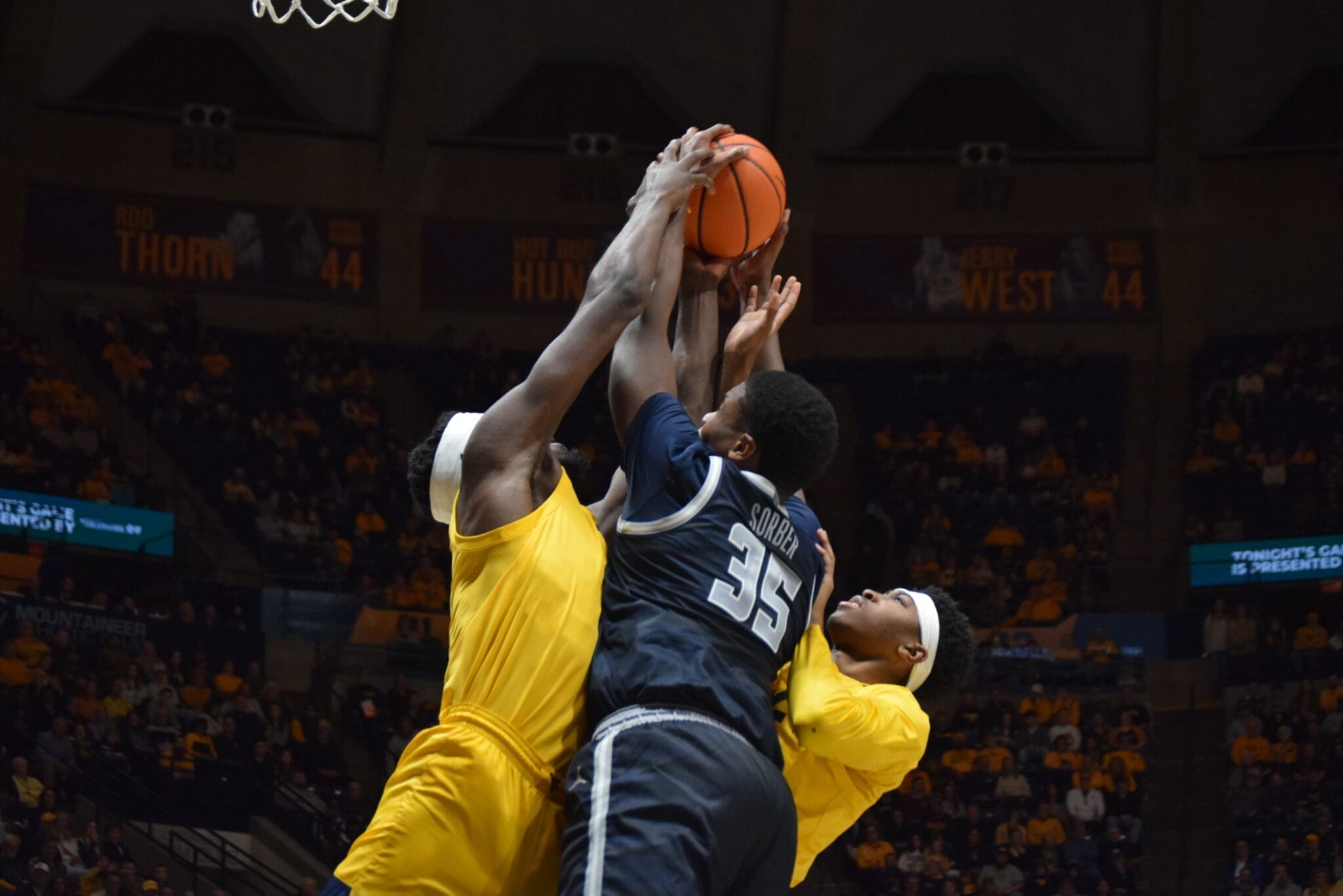 WVU basketball eduardo andre
