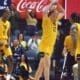 WVU Basketball Tucker DeVries against Georgetown