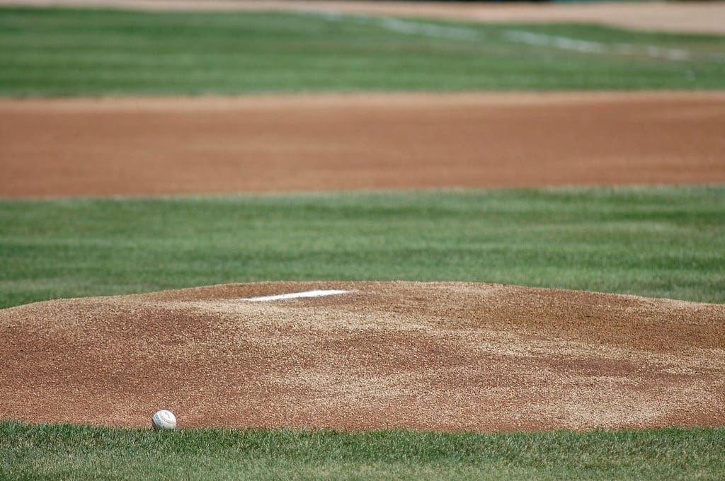 WVU baseball diamond stock