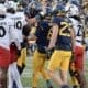 WVU Football Garrett Greene and Preston Fox against Cincinnati