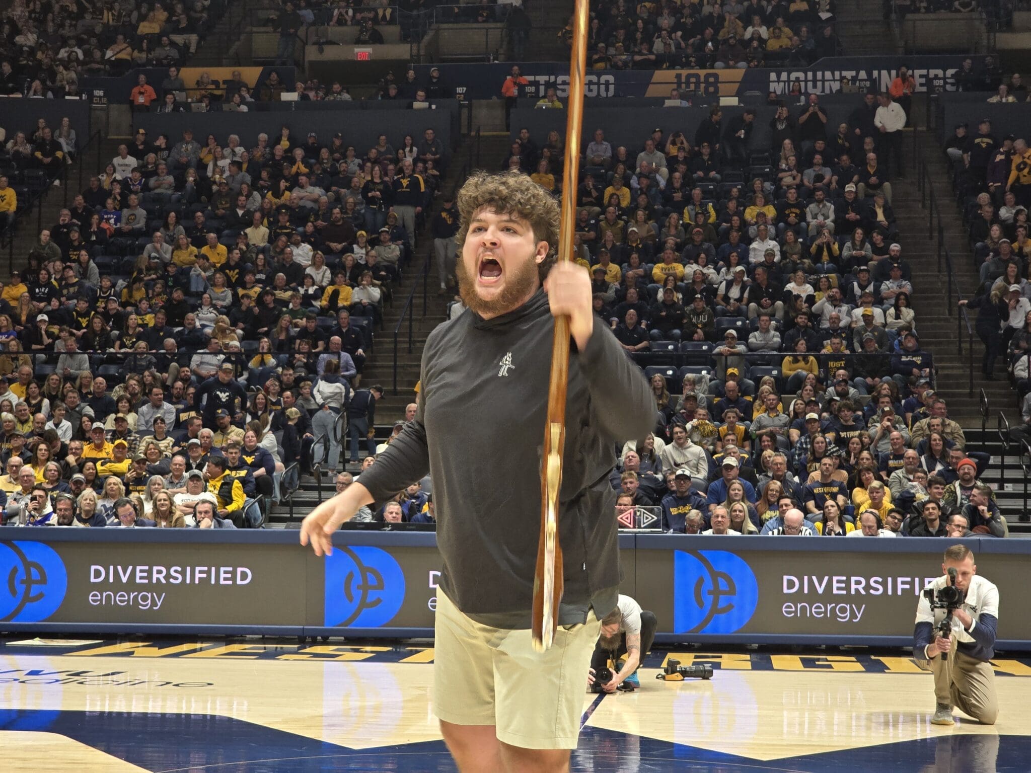 New WVU mascot Mountaineer