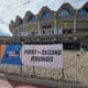 2026 Women's NCAA Tournament sign outside Hope Coliseum