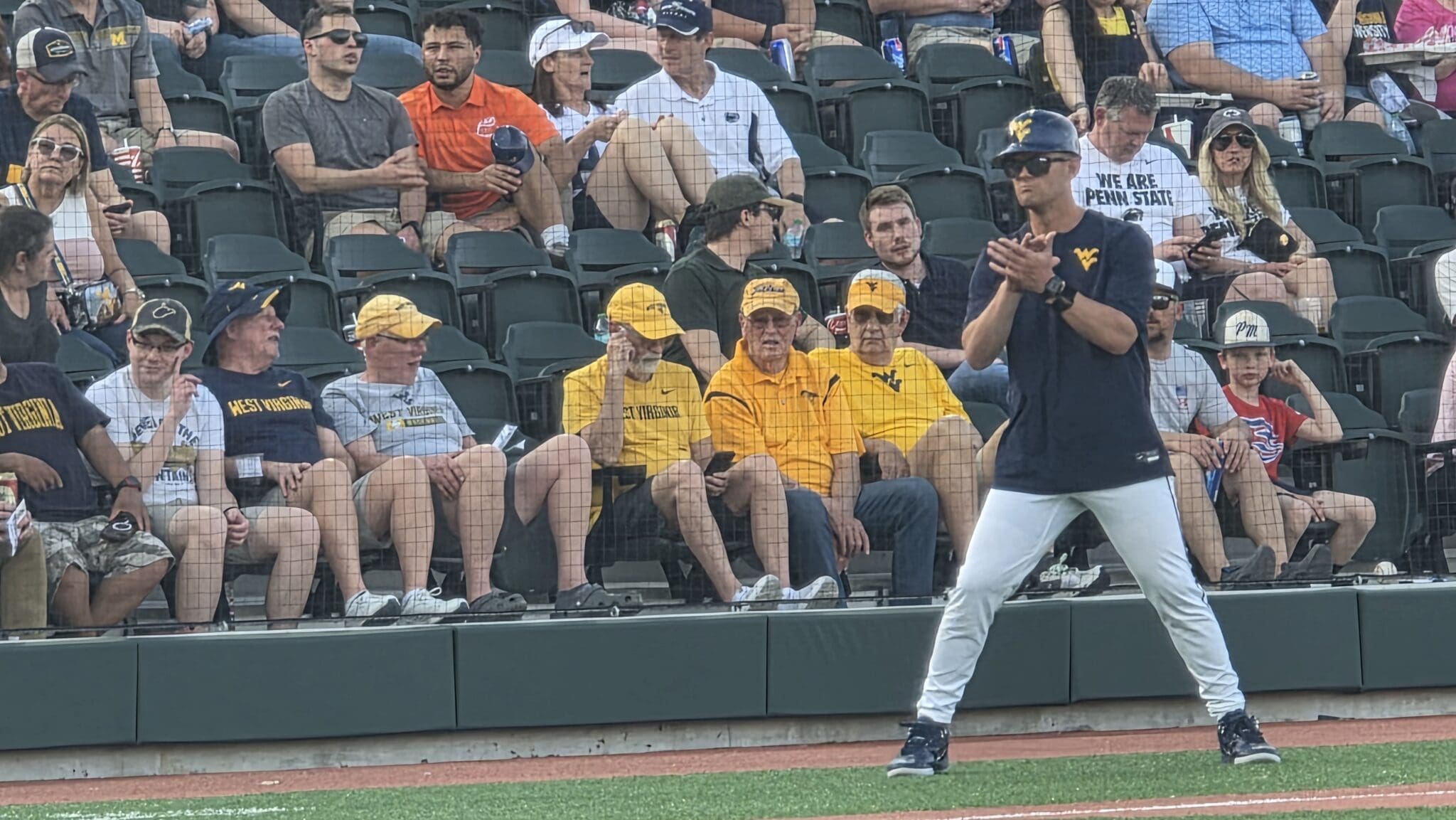WVU Baseball Head Coach Steve Sabins