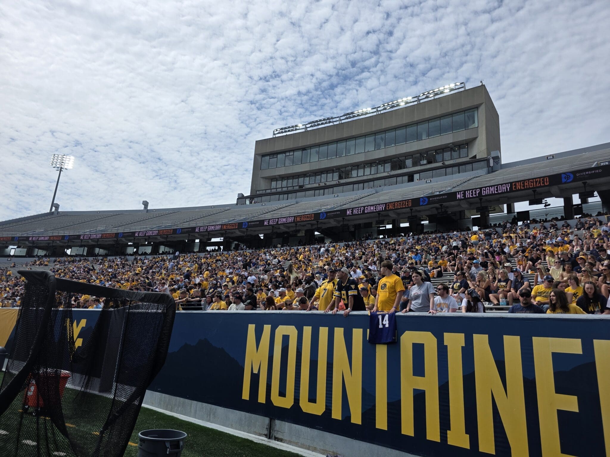 WVU Football Stadium STOCK PHOTO 2026 Spring Festival