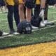 WVU Football Helmet STOCK PHOTO