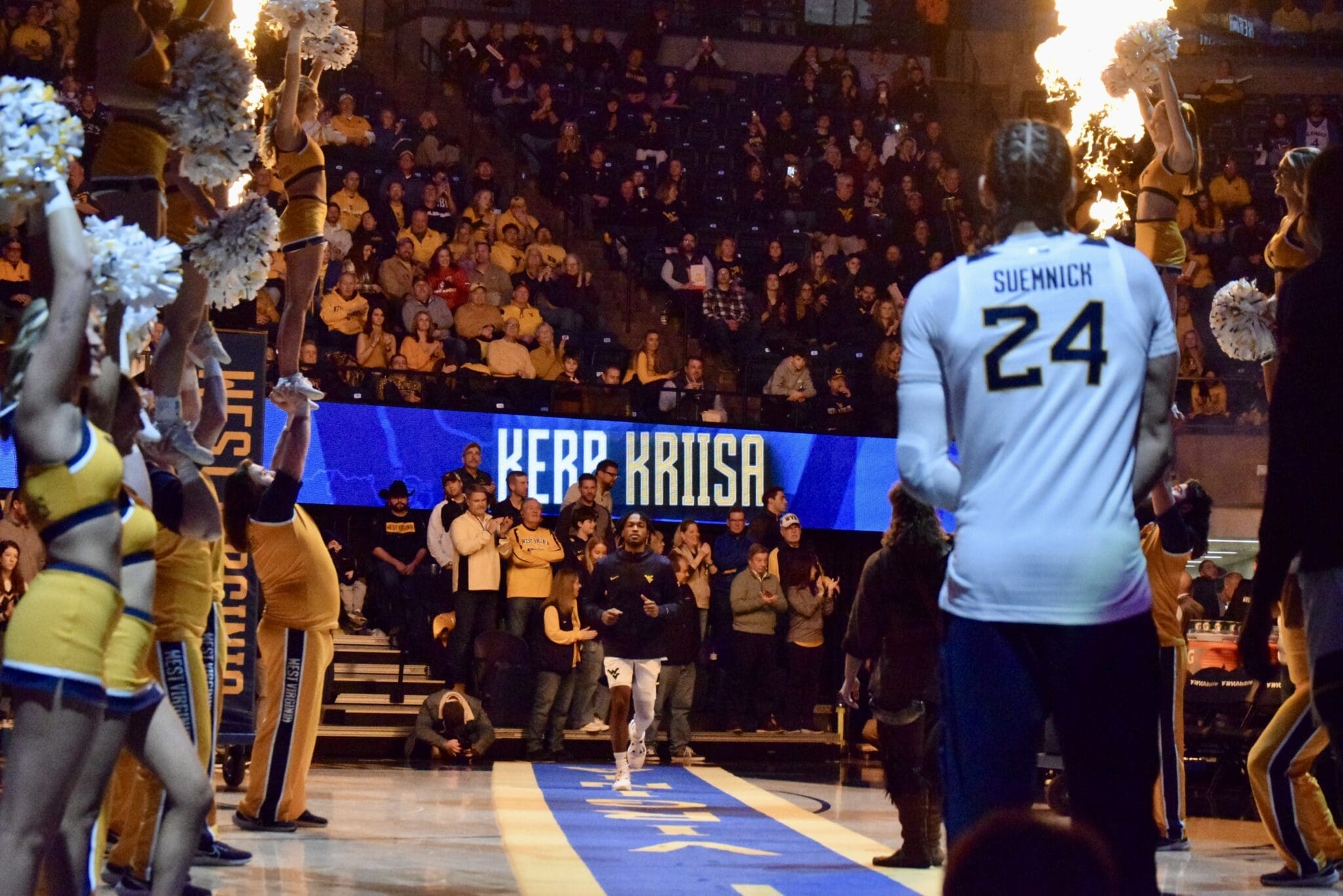 WVU Basketball Stock Intro