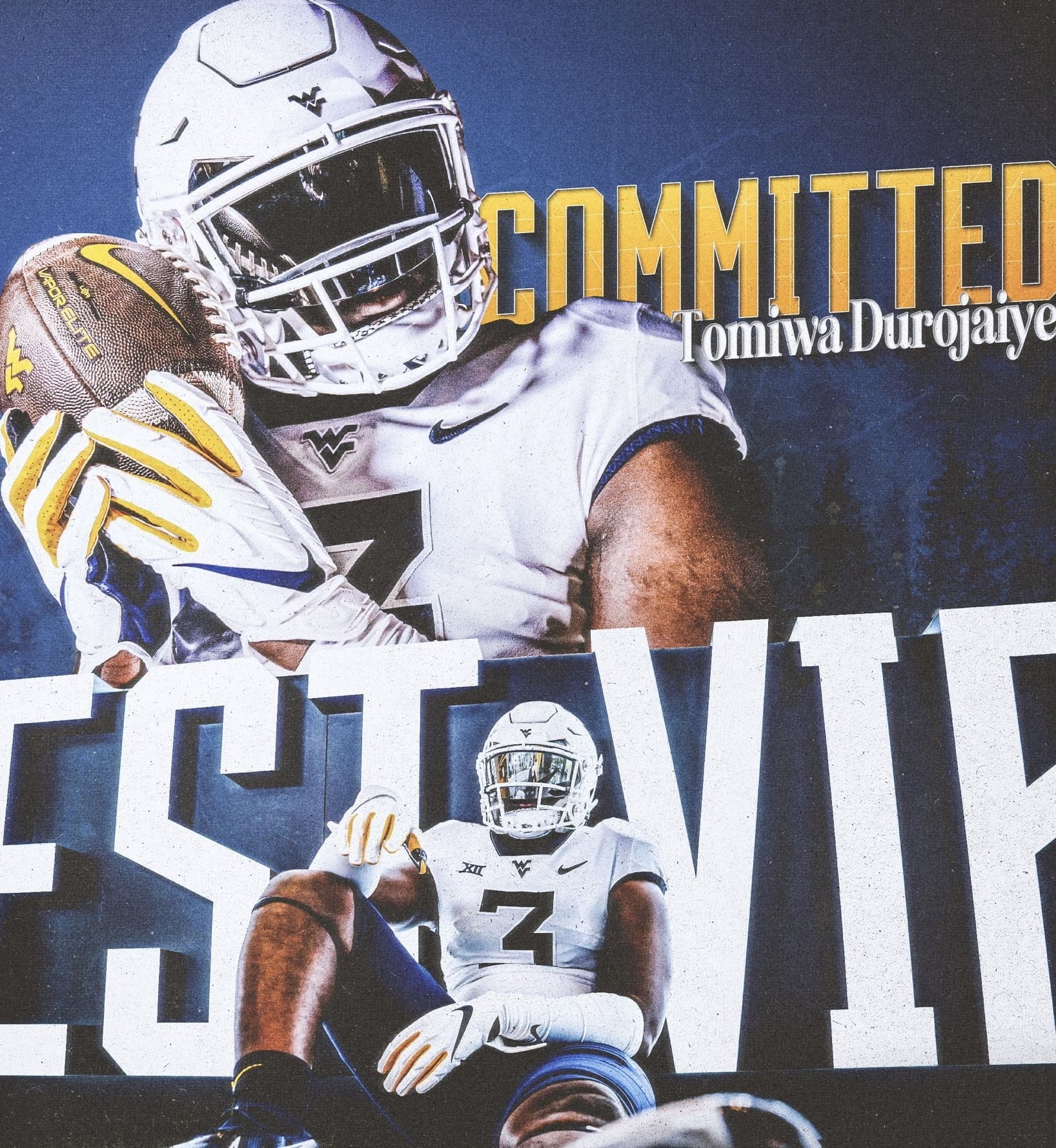 WVU Football DL Tomiwa Durojaiye