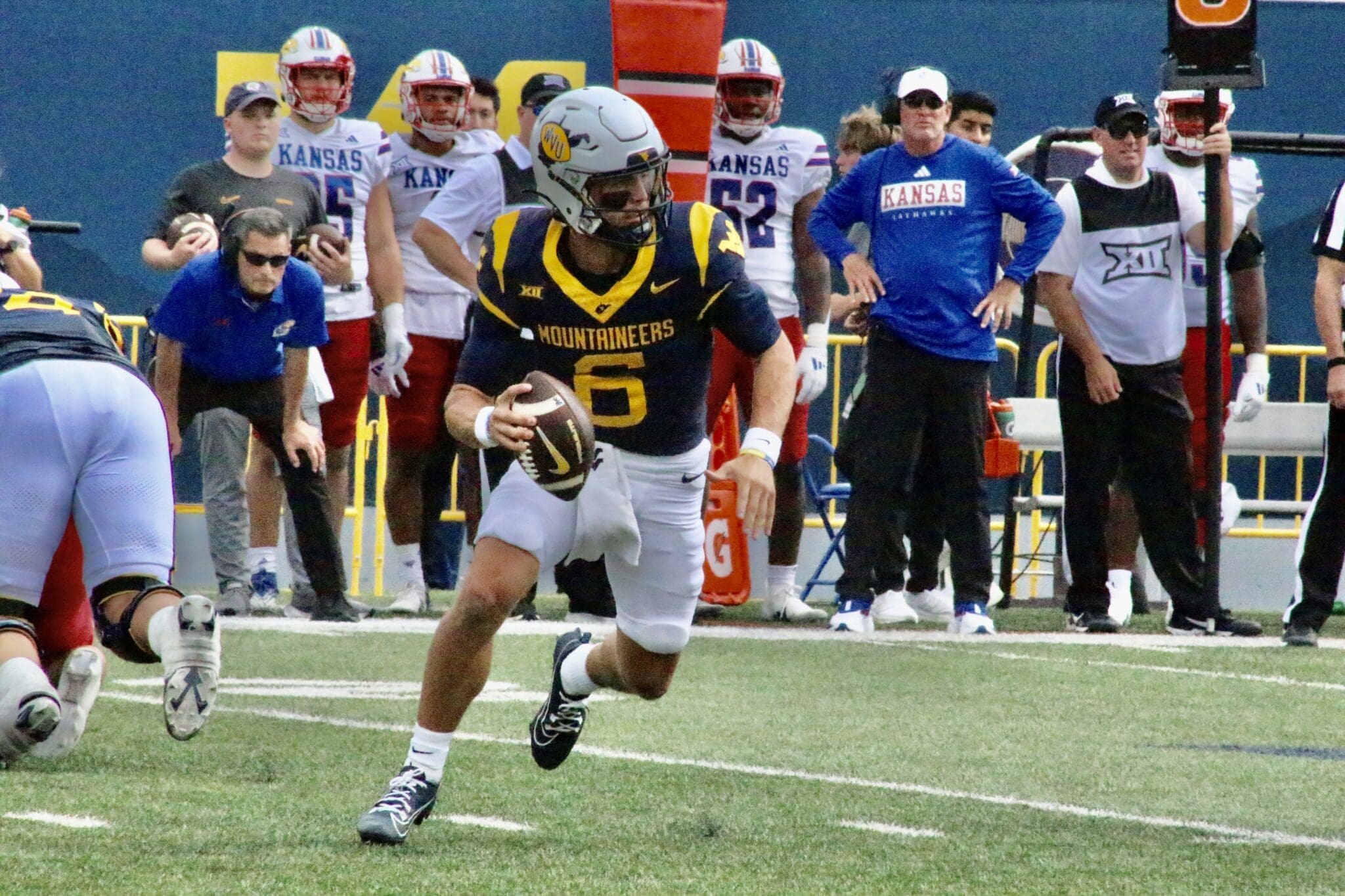 WVU Football QB Garrett Greene