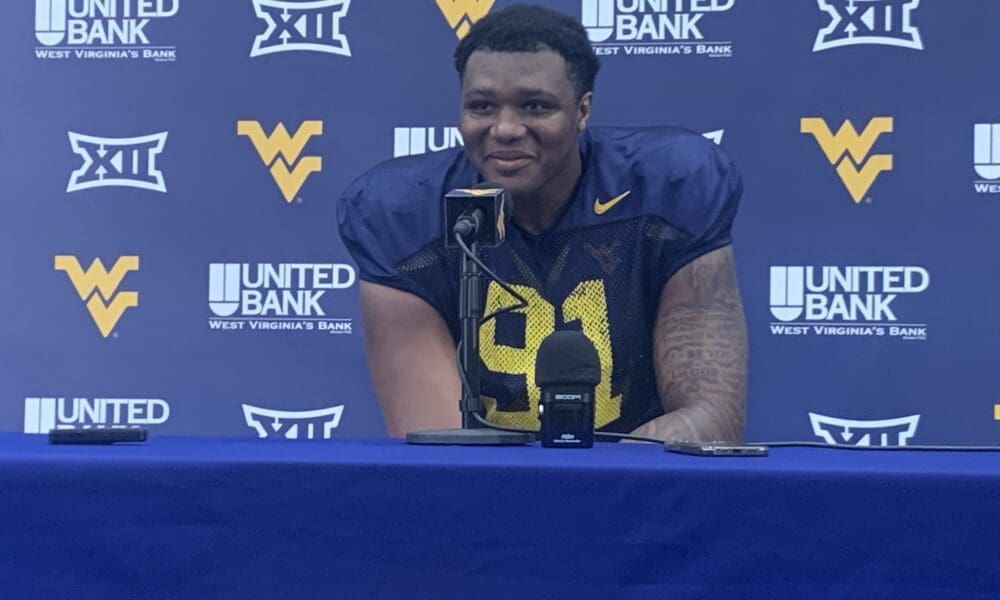 WVU Football DL Sean Martin