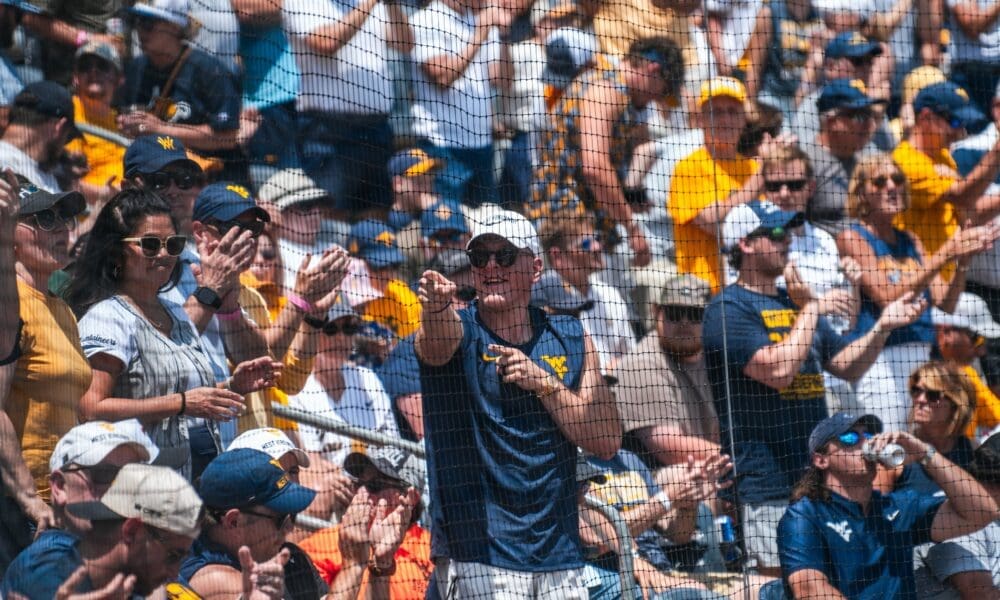 Pat McAfee at WVU Baseball Super Regionals
