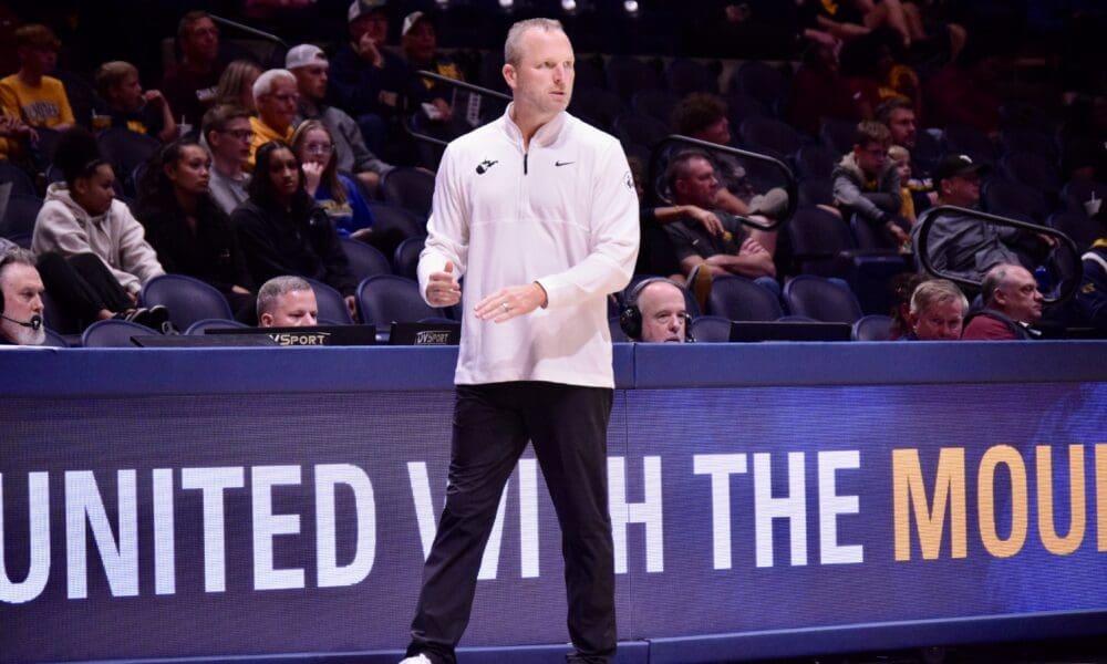 WVU Basketball Head Coach Darian DeVries