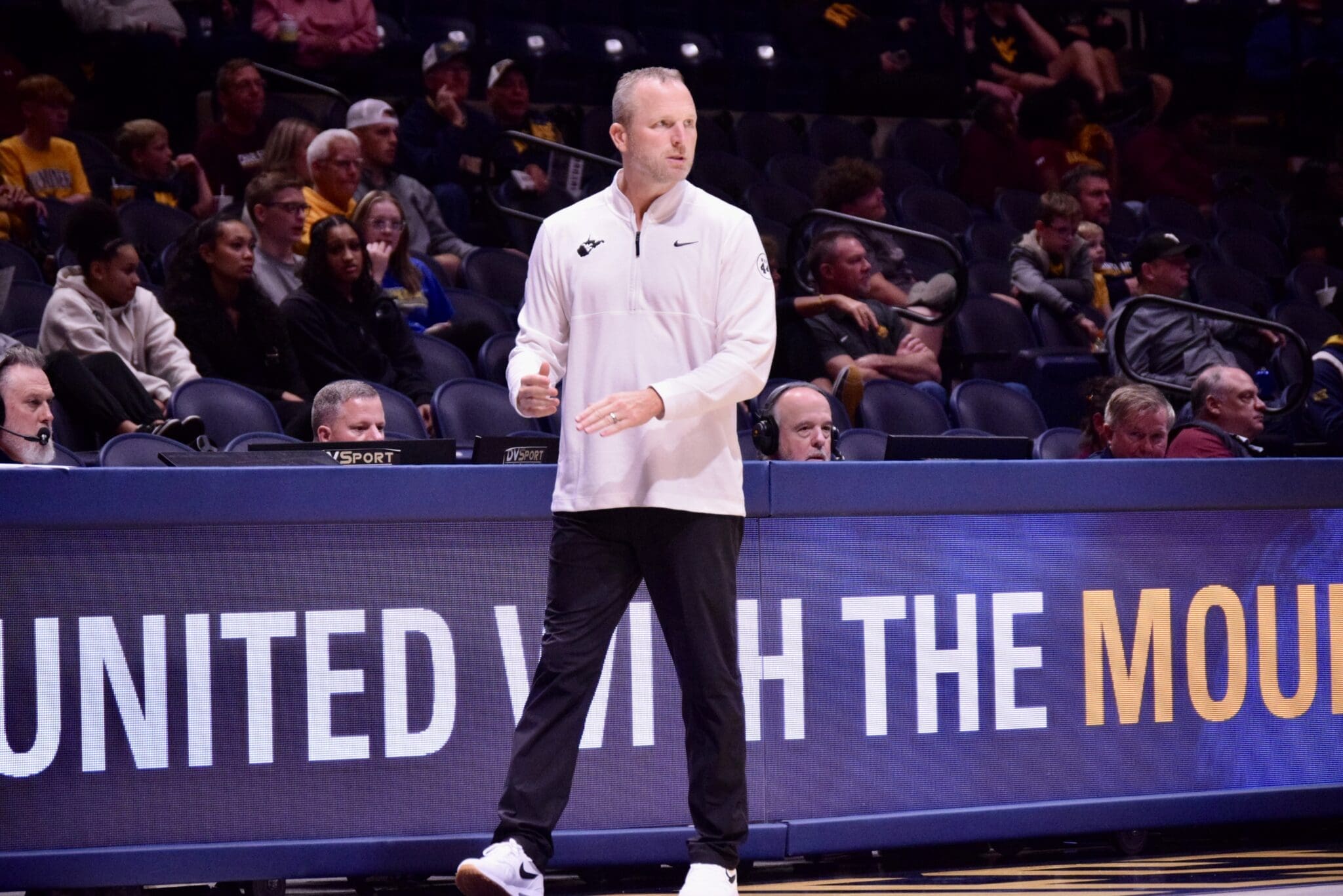 WVU Basketball Head Coach Darian DeVries