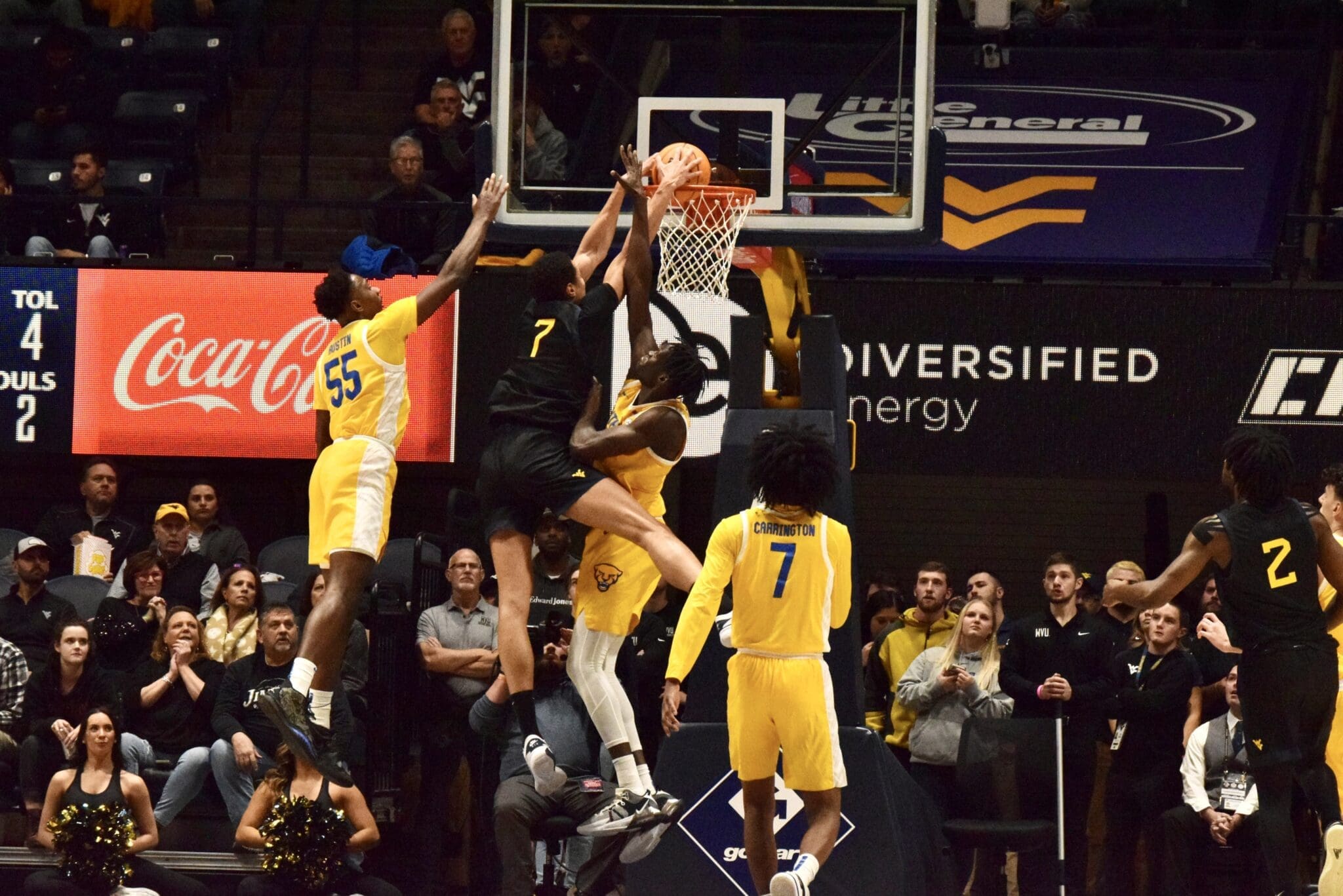 WVU Basketball Jesse Edwards