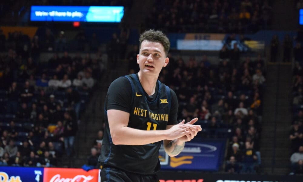 WVU Basketball Quinn Slazinski