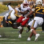 WVU Football Tyrin Bradley and TJ Crandall