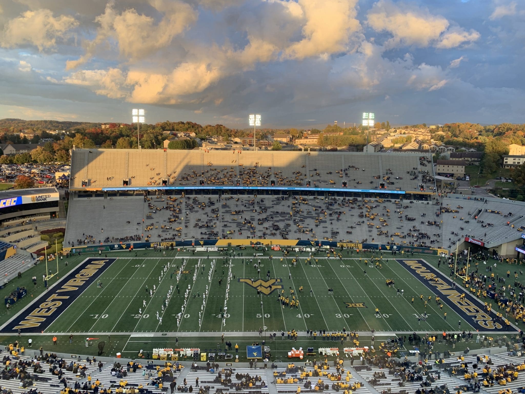 WVU Football Milan Puskar Stadium