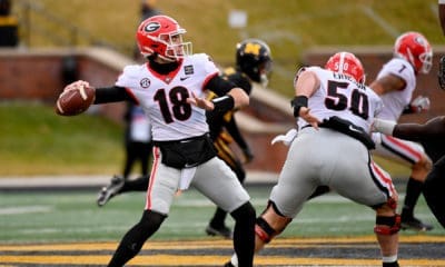 JT Daniels with Georgia