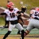 JT Daniels with Georgia