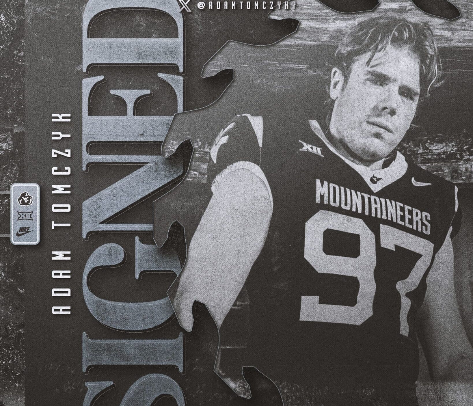WVU Football DL Adam Tomczyk