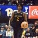 WVU Basketball Kobe Johnson black uniform