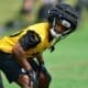 Beanie Bishop at Steelers camp