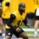 Beanie Bishop with Steelers