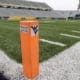 WVU football field Big 12 stock