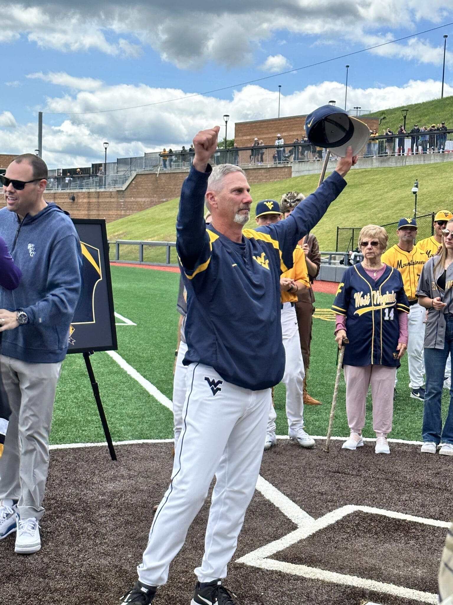WVU Baseball HC Randy Mazey
