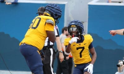Traylon Ray at WVU Football Gold-Blue spring game