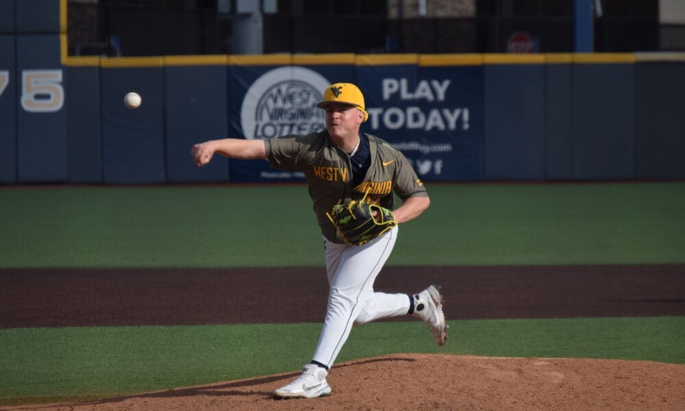 WVU baseball pitcher Blaine Traxel