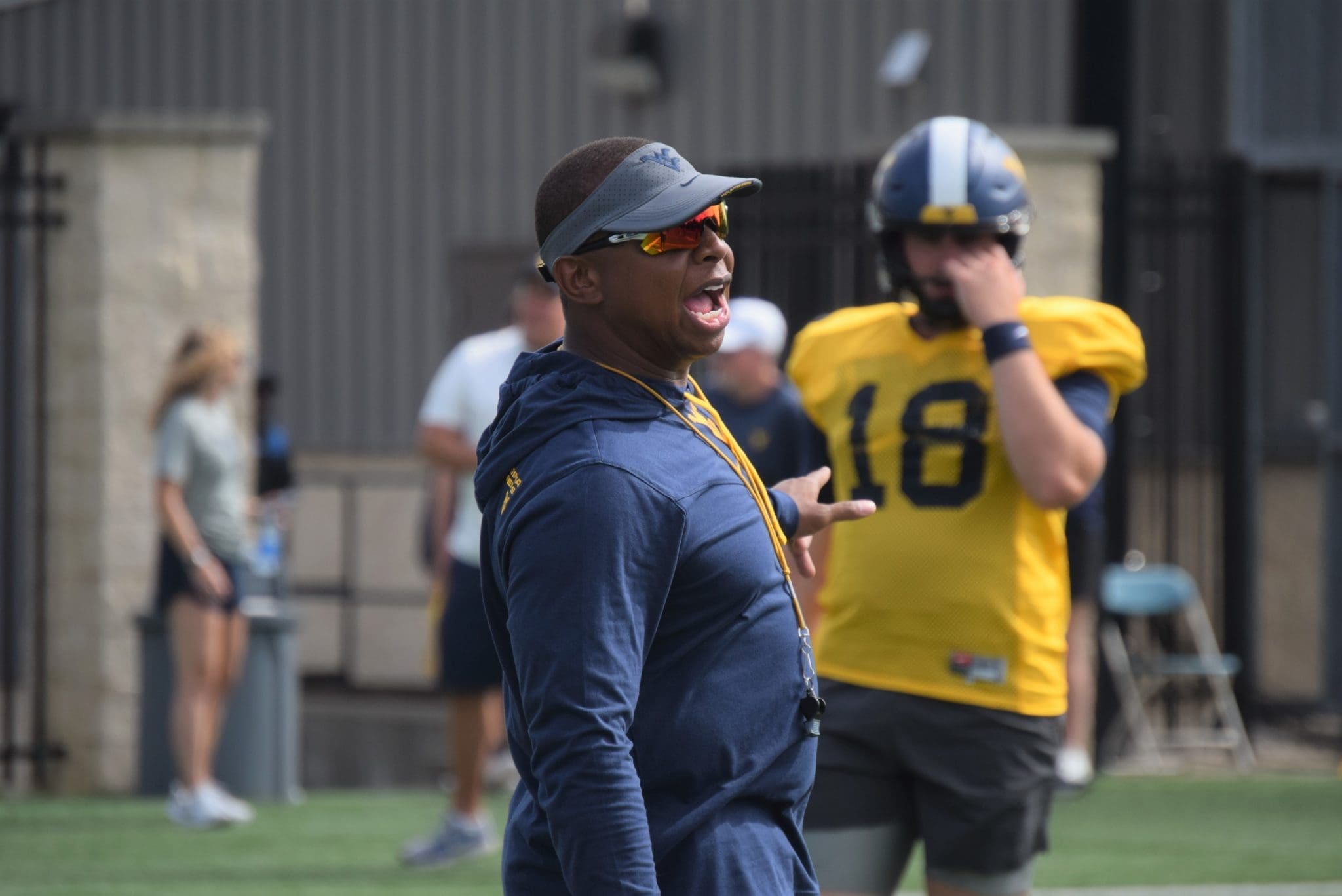 WVU Football OC Chad Scott