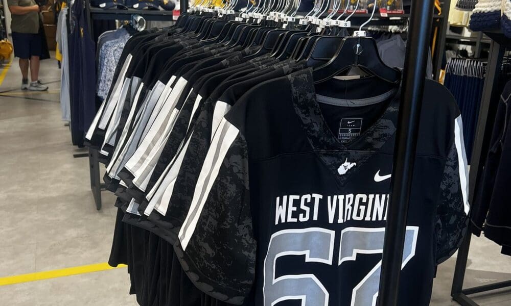 WVU Coal Rush jerseys