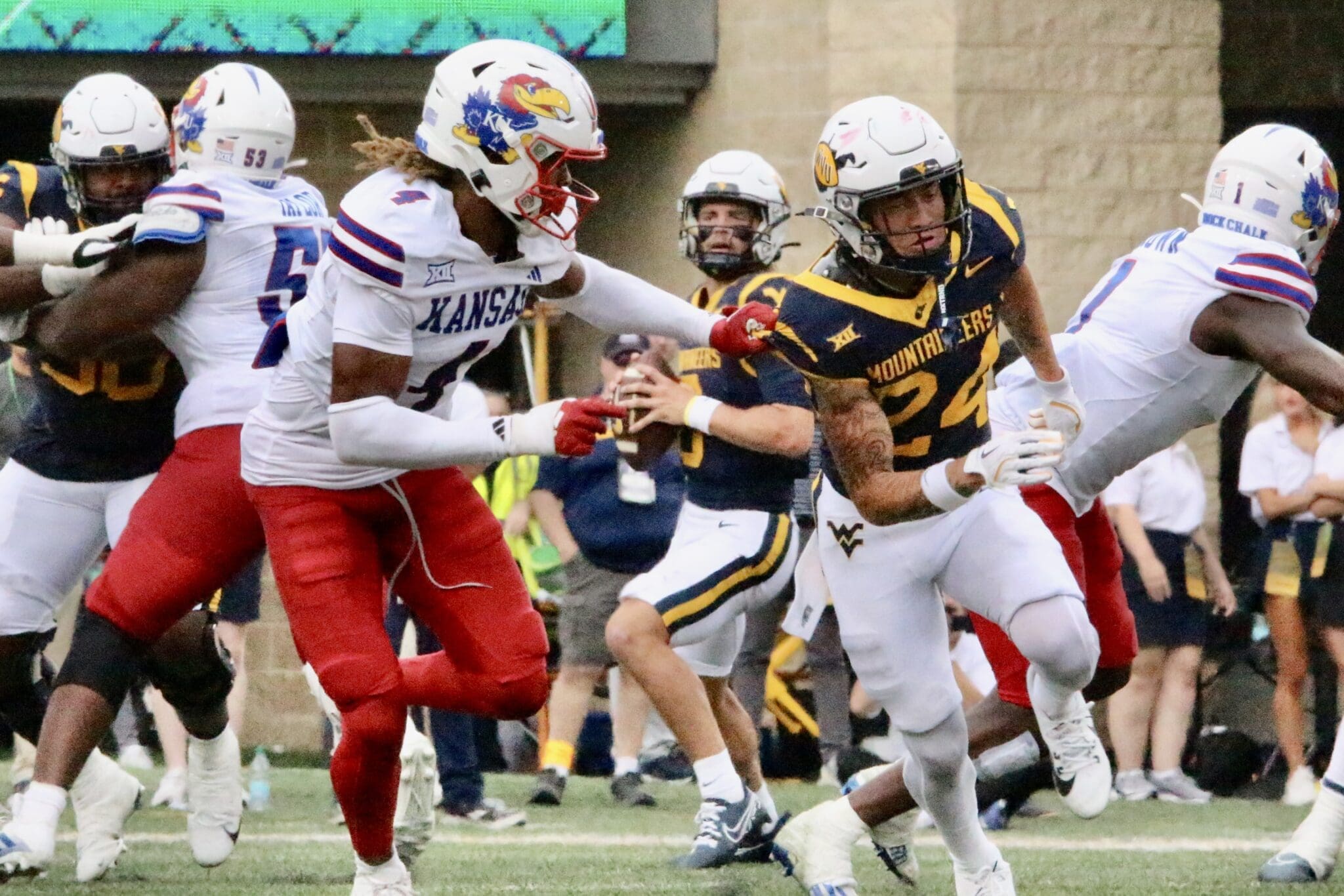 WVU Football Rodney Gallagher