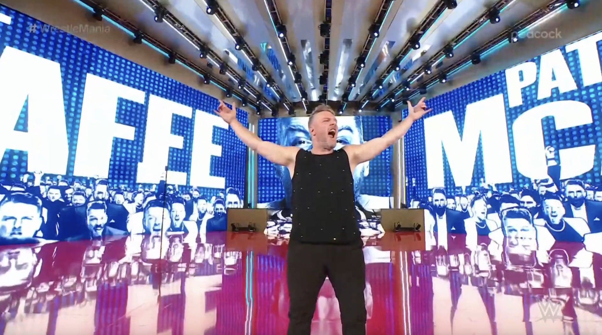 Pat McAfee at WWE WrestleMania