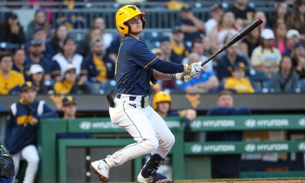 WVU Baseball catcher Dayne Leonard