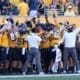 WVU football sideline stock
