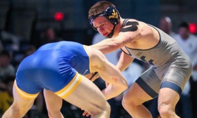 WVU Wrestling Brody Conley against Pitt