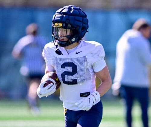 WVU Football WR Rodney Gallagher