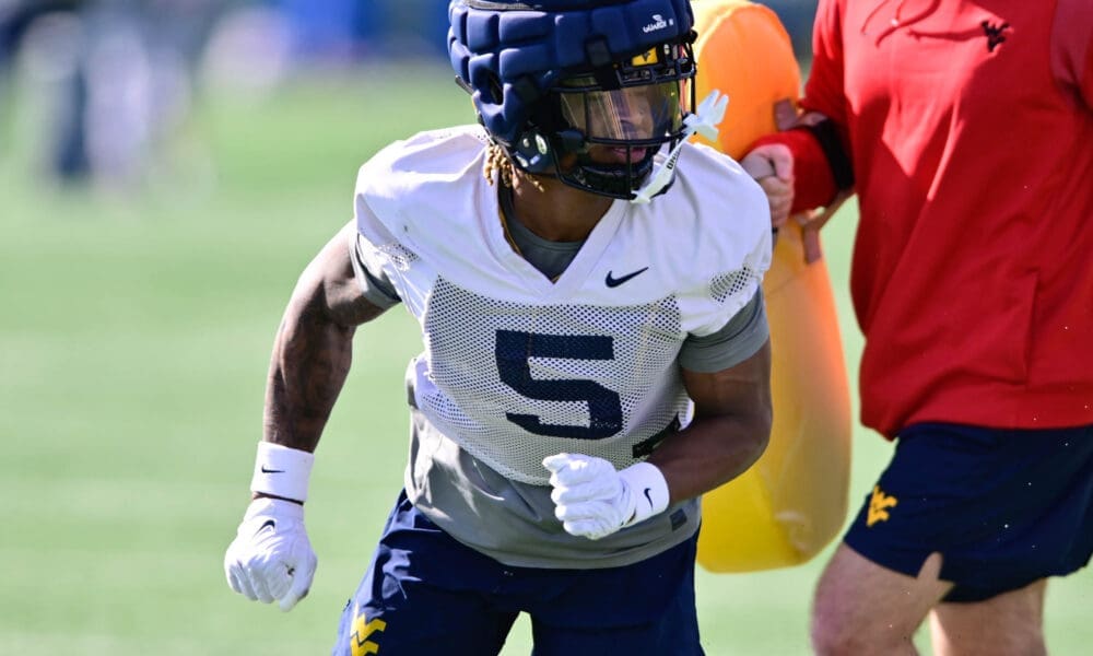 WVU Football WR Jaden Bray