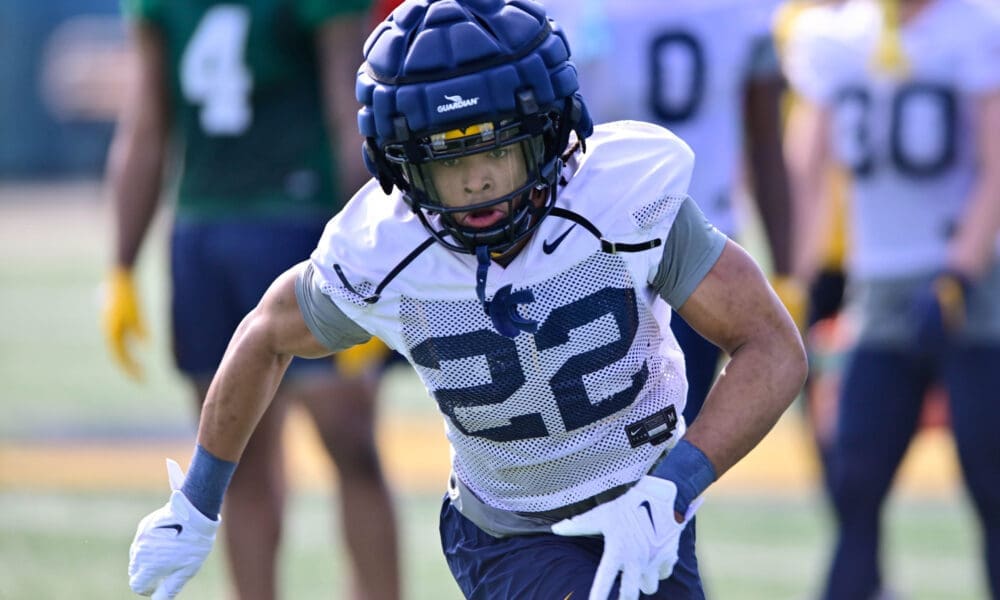 WVU Football RB Jahiem White