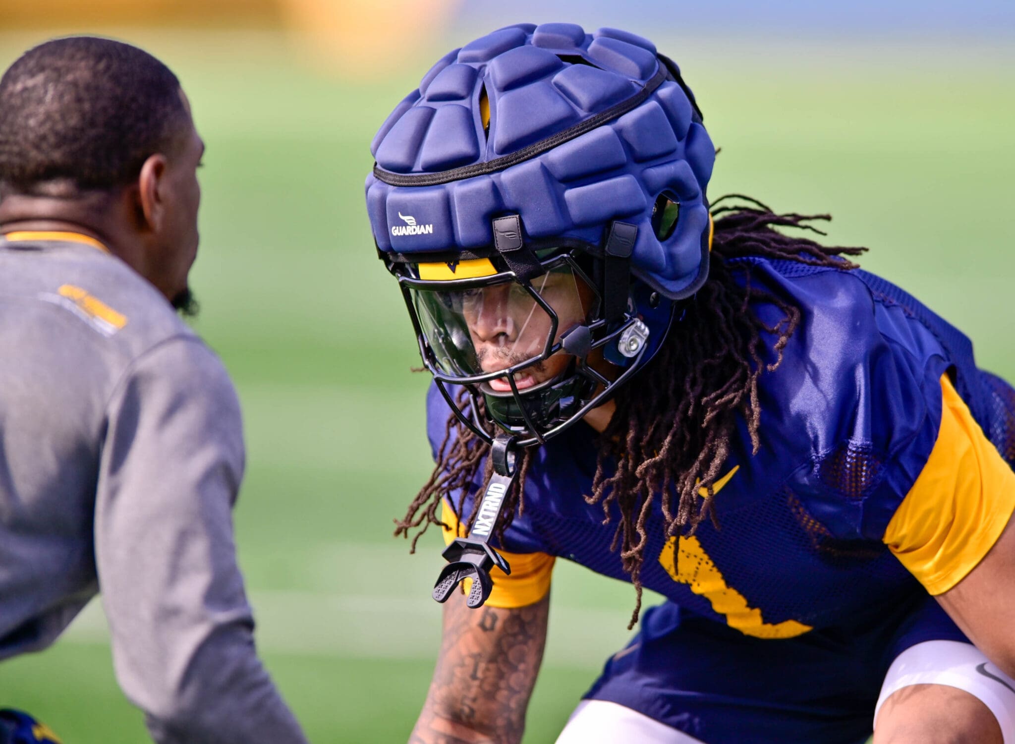 WVU Football DB Garnett Hollis