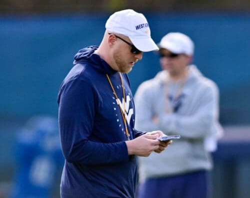 WVU Football TE Coach Blaine Stewart