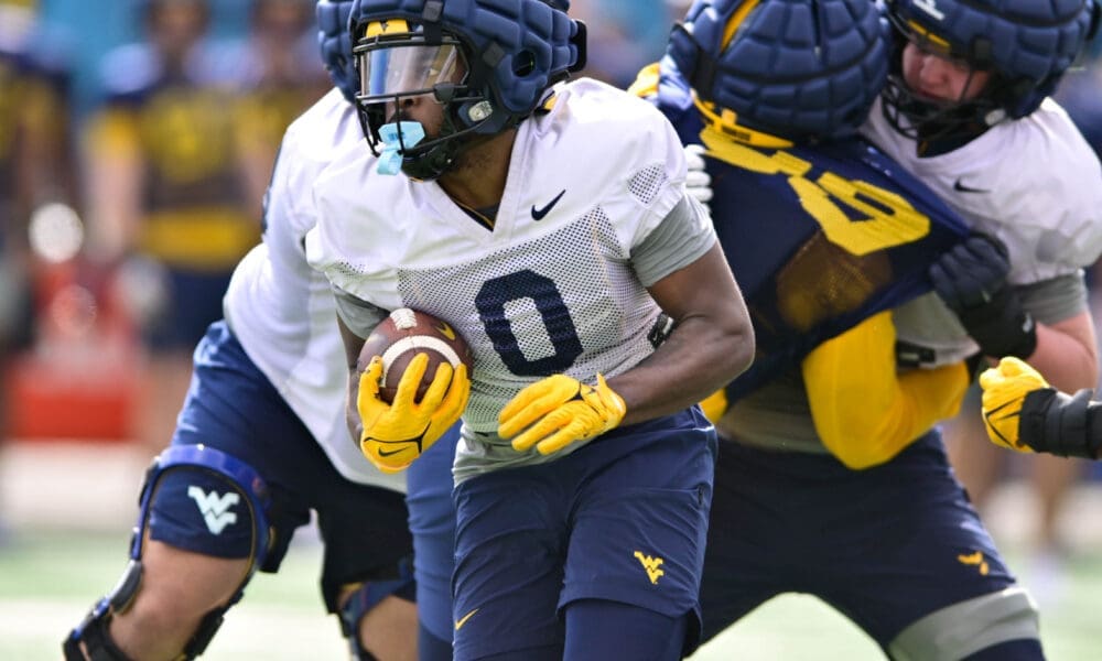 WVU Football RB Jaylen Anderson