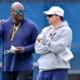 WVU Football HC Neal Brown DL Coach Andrew Jackson