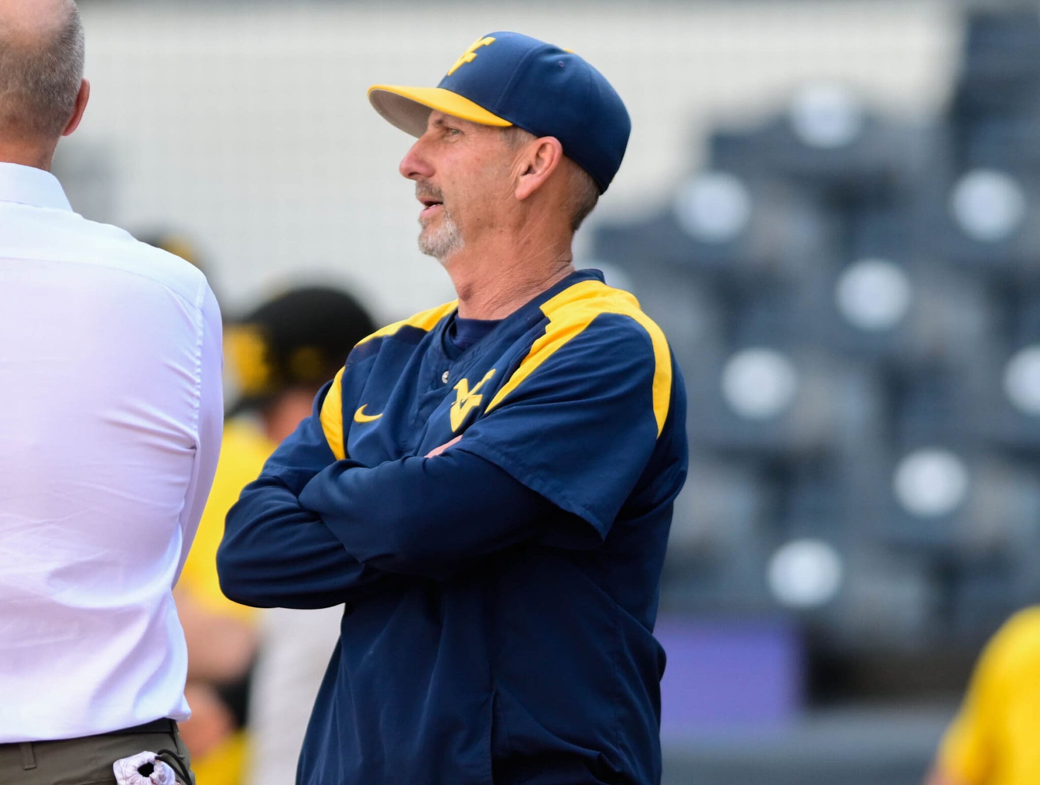 WVU Baseball HC Randy Mazey