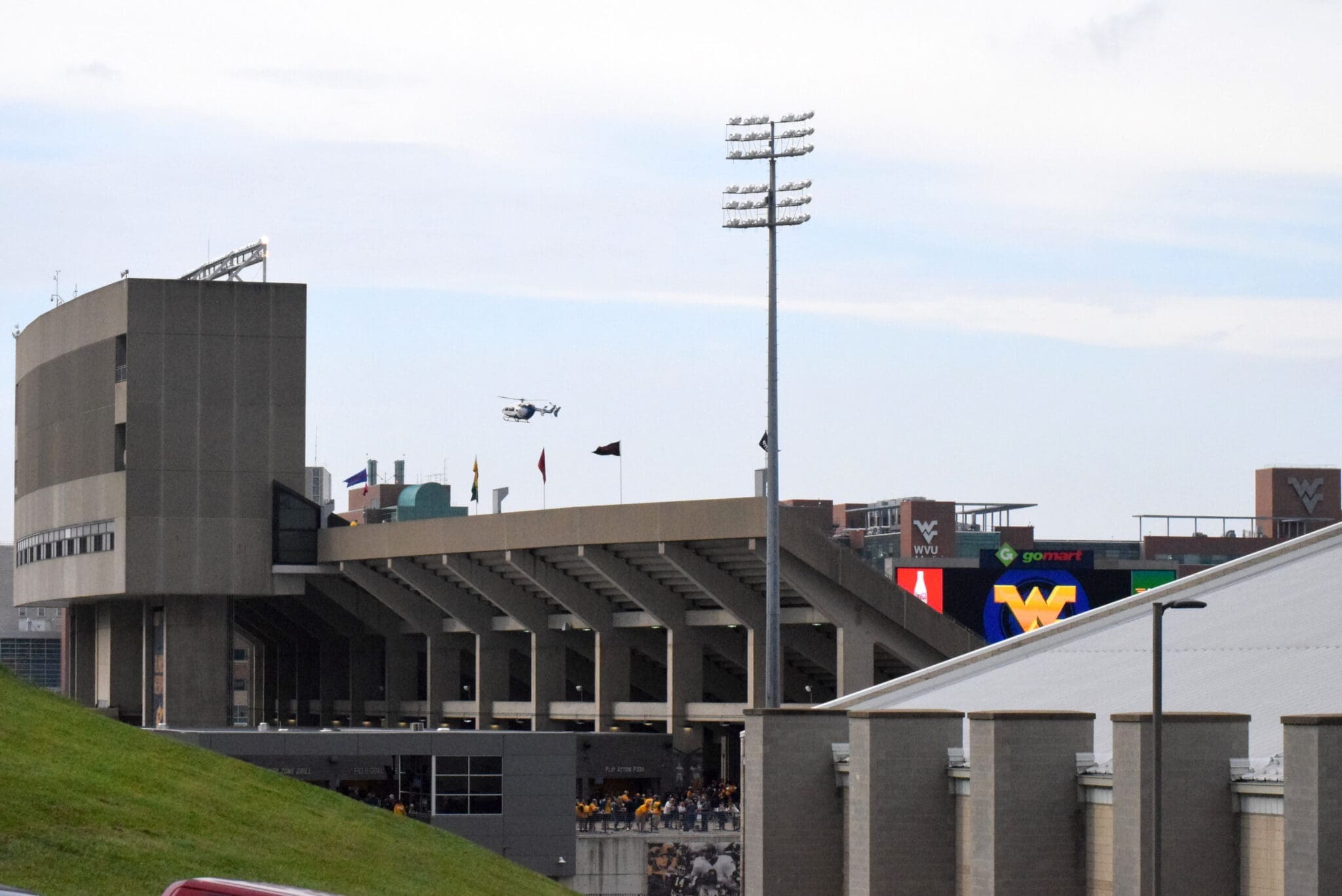 WVU Football Milan Puskar Stadium stock