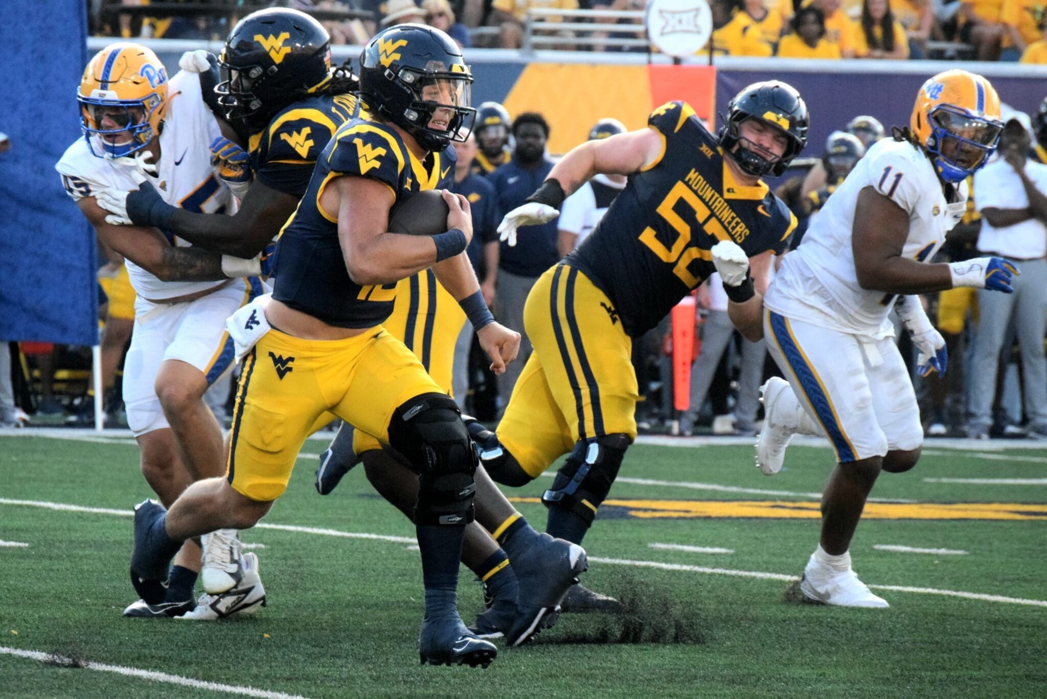 WVU Football Quarterback Scotty Fox Jr.